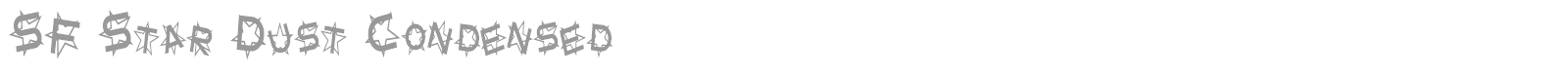 SF Star Dust font preview